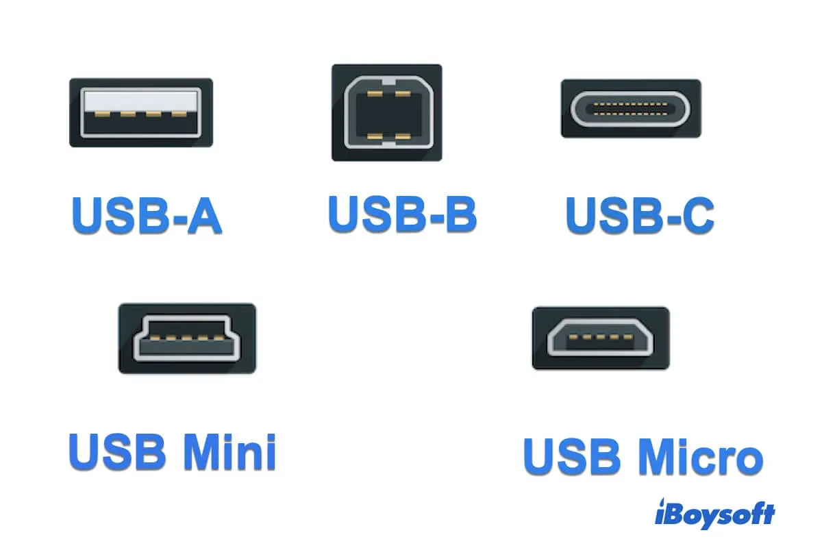 USB ports