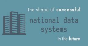 The Shape of Successful National Data Systems in the Future