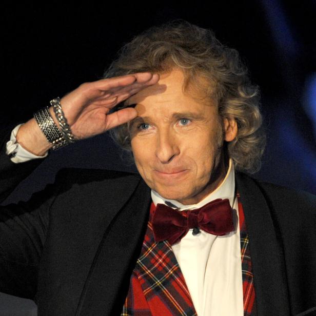 Thomas Gottschalk bei "Wetten, dass..." im Jahr 2023