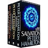 Salvation Sequence Series 3 Books Collection Set By Peter F Hamilton (Salvation, Salvation Lost, The Saints of Salvation)