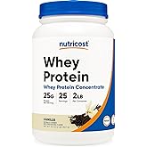 Nutricost Whey Protein Concentrate (Vanilla) 2LBS