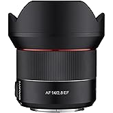 Samyang 14mm F2.8 AF Wide Angle, Full Frame Auto Focus Lens for Canon EF