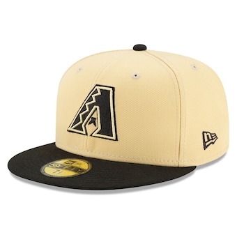 Men's Arizona Diamondbacks New Era Sand/Black 2021 City Connect 59FIFTY Fitted Hat