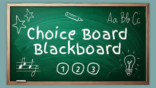 Choice Board Quadro