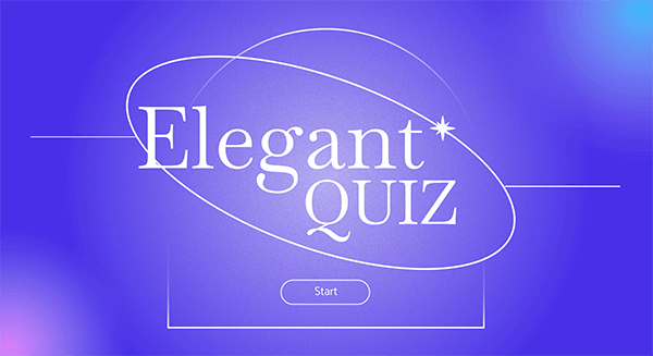 Quiz Elegante