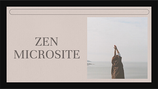 Microsite Zen