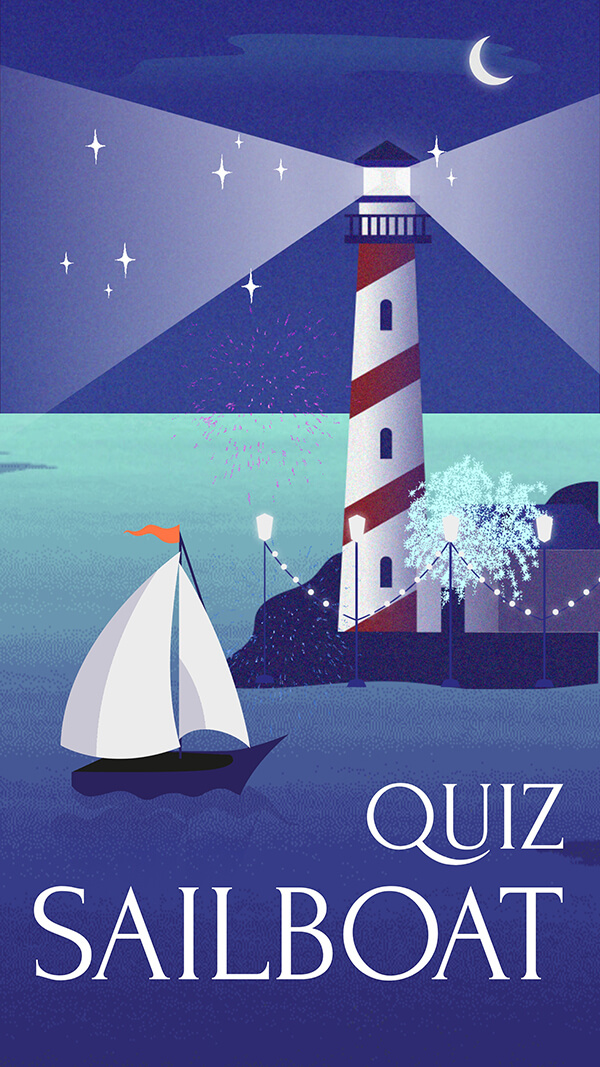 Segelboot Quiz Mobilgeräte