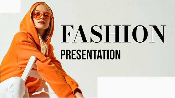 Interactive Presentazione Fashion template