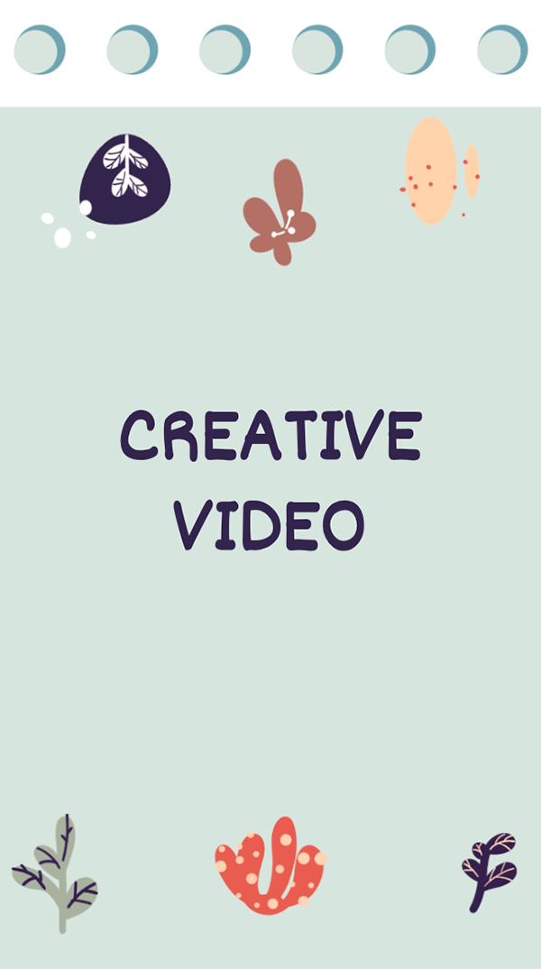 Vídeo criativo mobile