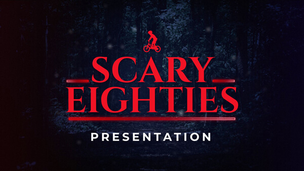 Apresentação Scary Eighties