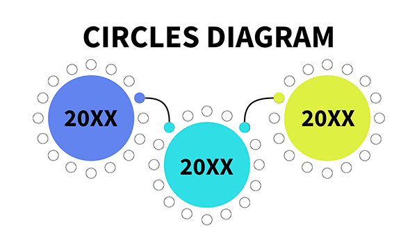 Interactive Diagrama círculos 2 template