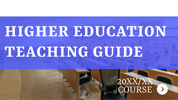 Higher Education Teaching Guide