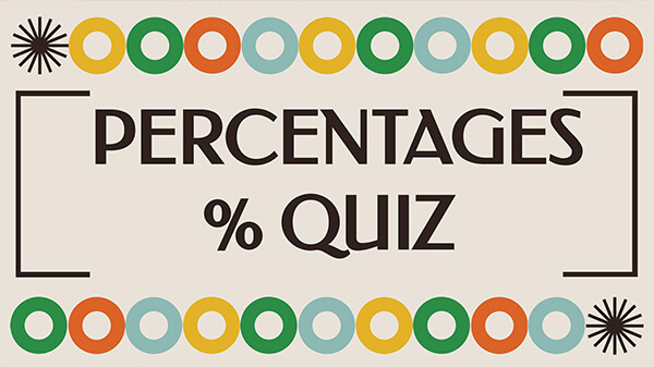 Quiz porcentagens