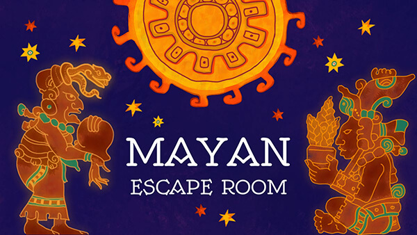 Interactive Mayan Escape Room template