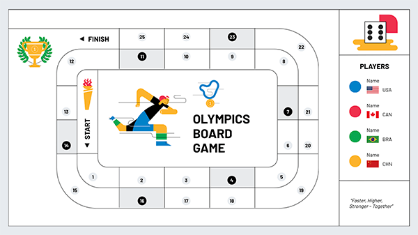 Jogo de Mesa Olimpíadas