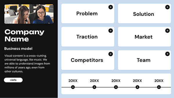 Interactive One Pager Akihabara template