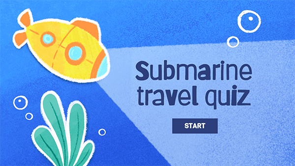 Quiz viagem submarina