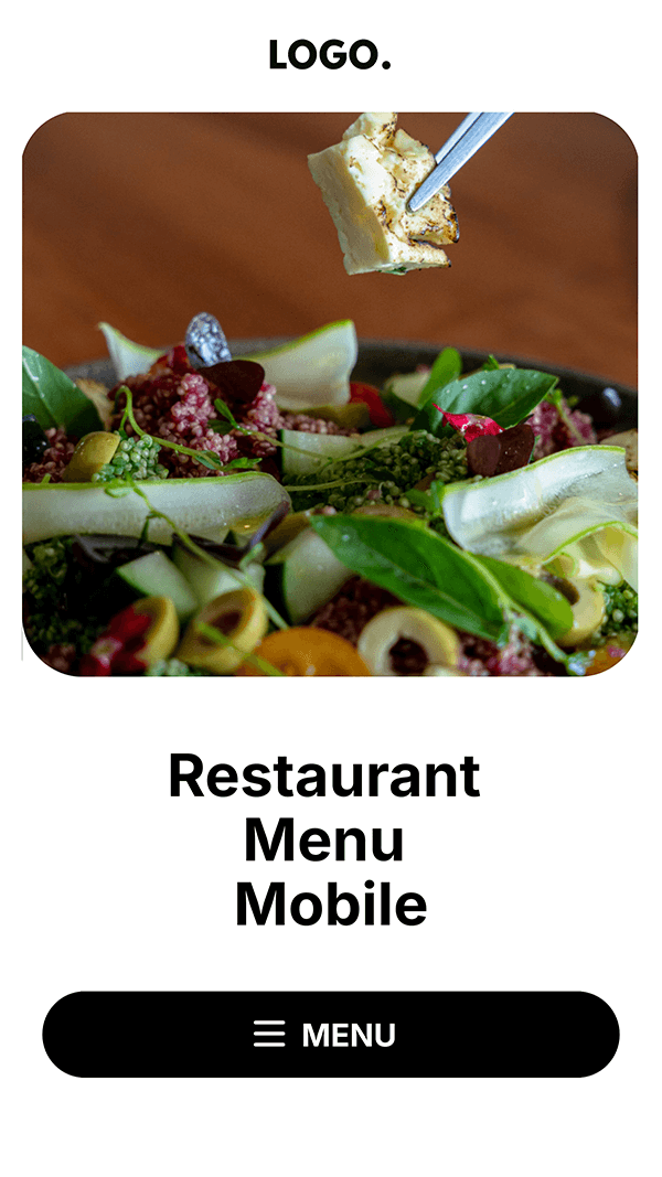 Restaurant Menu Mobile