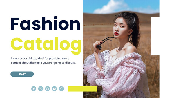 Fashion catalog