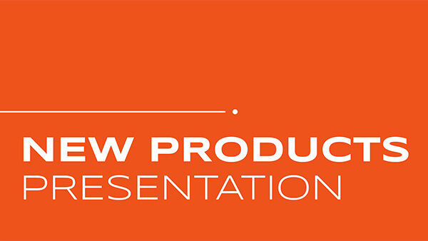 Interactive New Products Presentation template