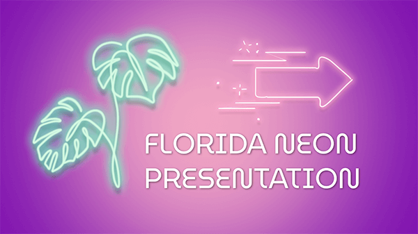 Apresentação Neon Florida