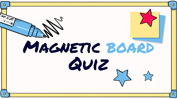 Quiz Quadro Magnético