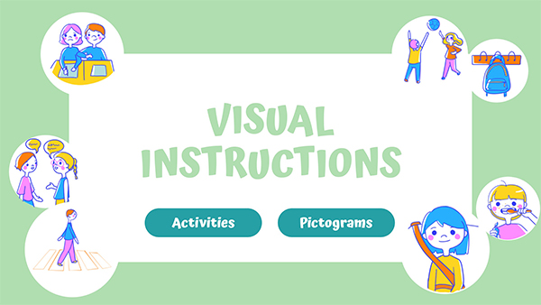 Interactive Visual Instructions template