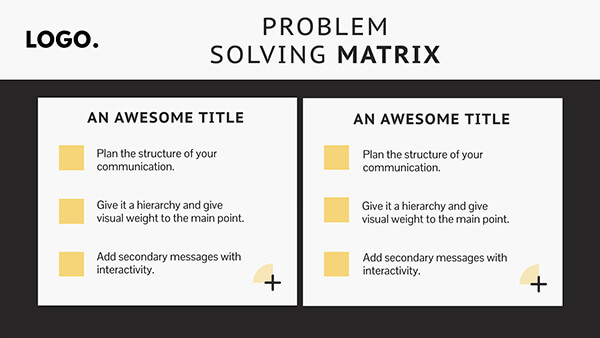 Matriz de reformulação de problemas