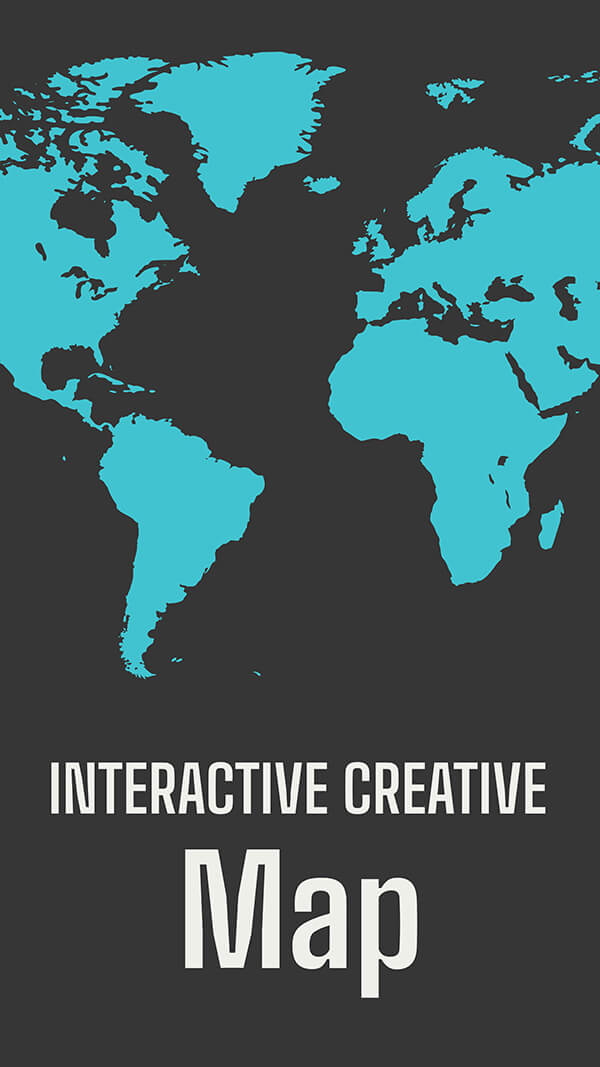 Interactive Interactive Creative Map template