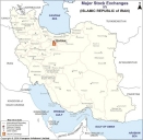 Iran Stock Exchange Map