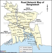 Bangladesh Road Map