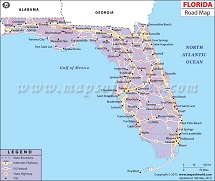 Florida Road Map