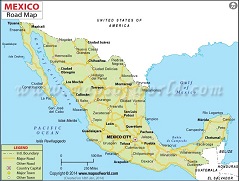 Mexico Road Map