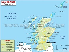 Scotland Road Map