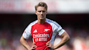 Arteta has refused to rule Odegaard out of the north London derby