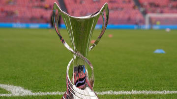 The UEFA Women's Champions League trophy