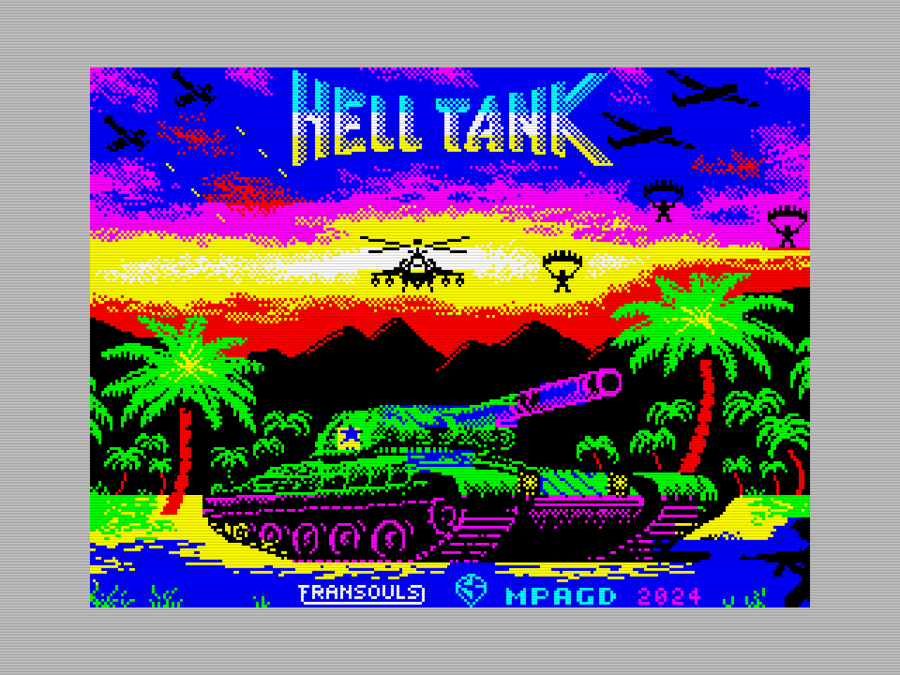 Helltank - zx spectrum 128