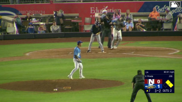 Yu-Min Lin's fifth strikeout of the game 