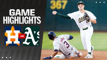 Astros vs. A's Highlights