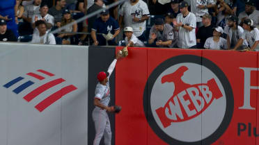 Will Benson gives a young Yankees fan a foul ball