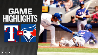 Rangers vs. Blue Jays Highlights