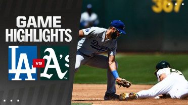 Dodgers vs. A's Highlights