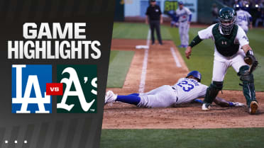 Dodgers vs. A's Highlights