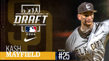 Padres sign top Draft picks Mayfield, Bateman, plus Fountain