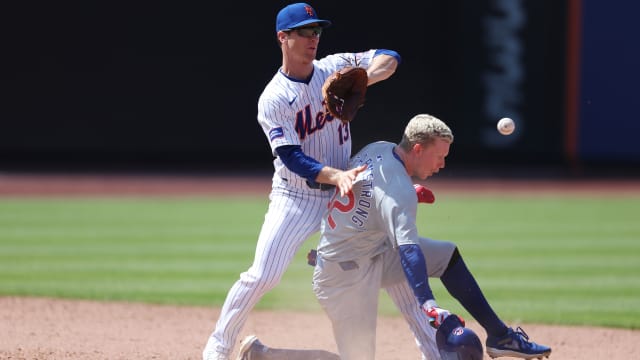 PCA touches second base with helmet after RBI double