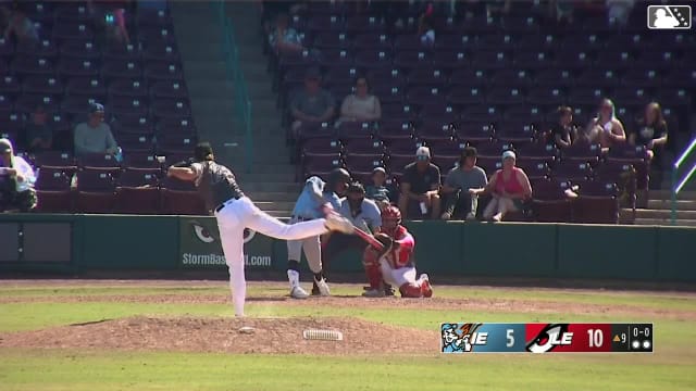 Adrian Placencia's two-run home run