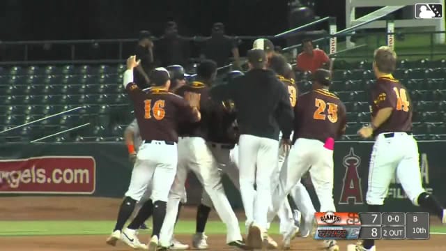 Jorge Ruiz's walk-off single 