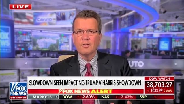 Fox News’ Neil Cavuto calls out Donald Trump’s stock market messaging.