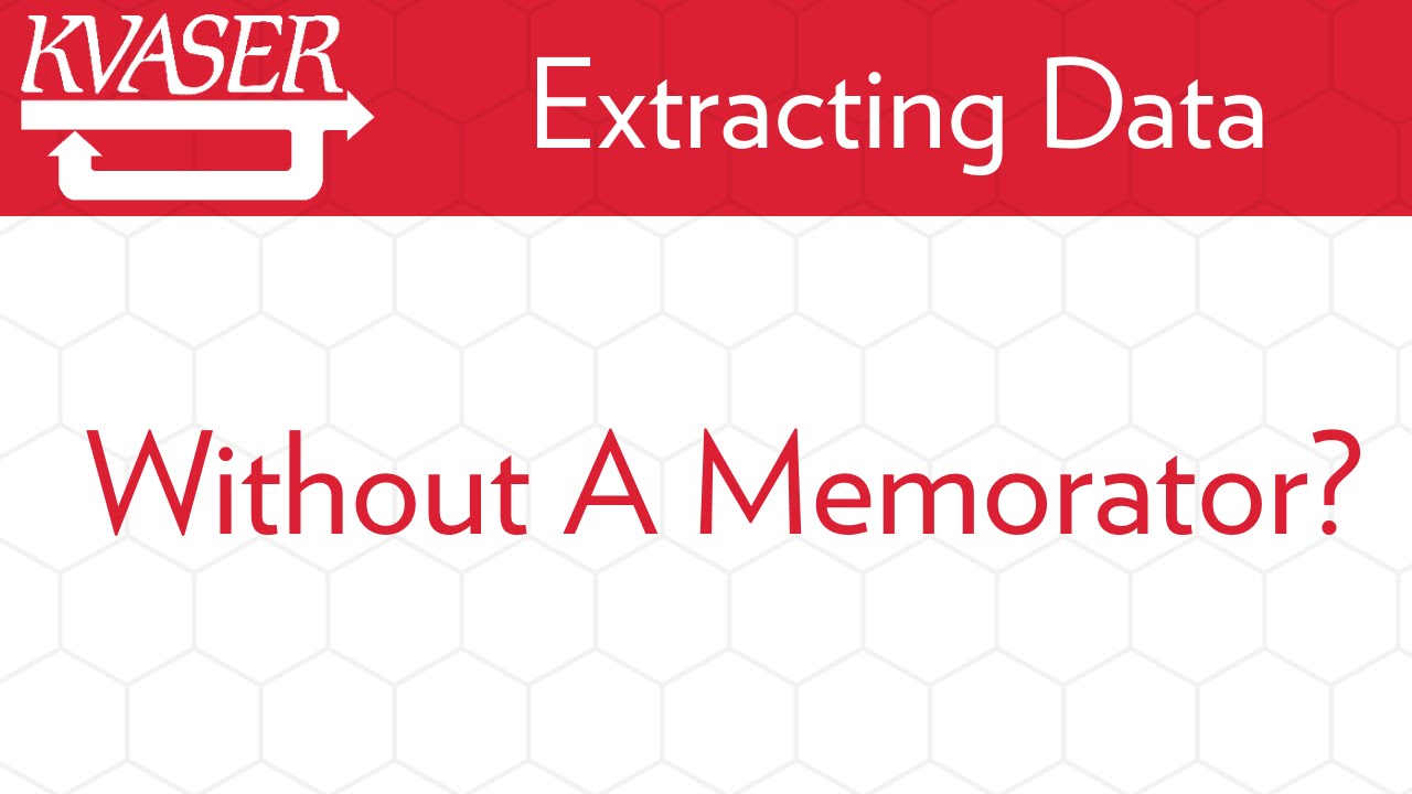 Extracting Data Without A Memorator