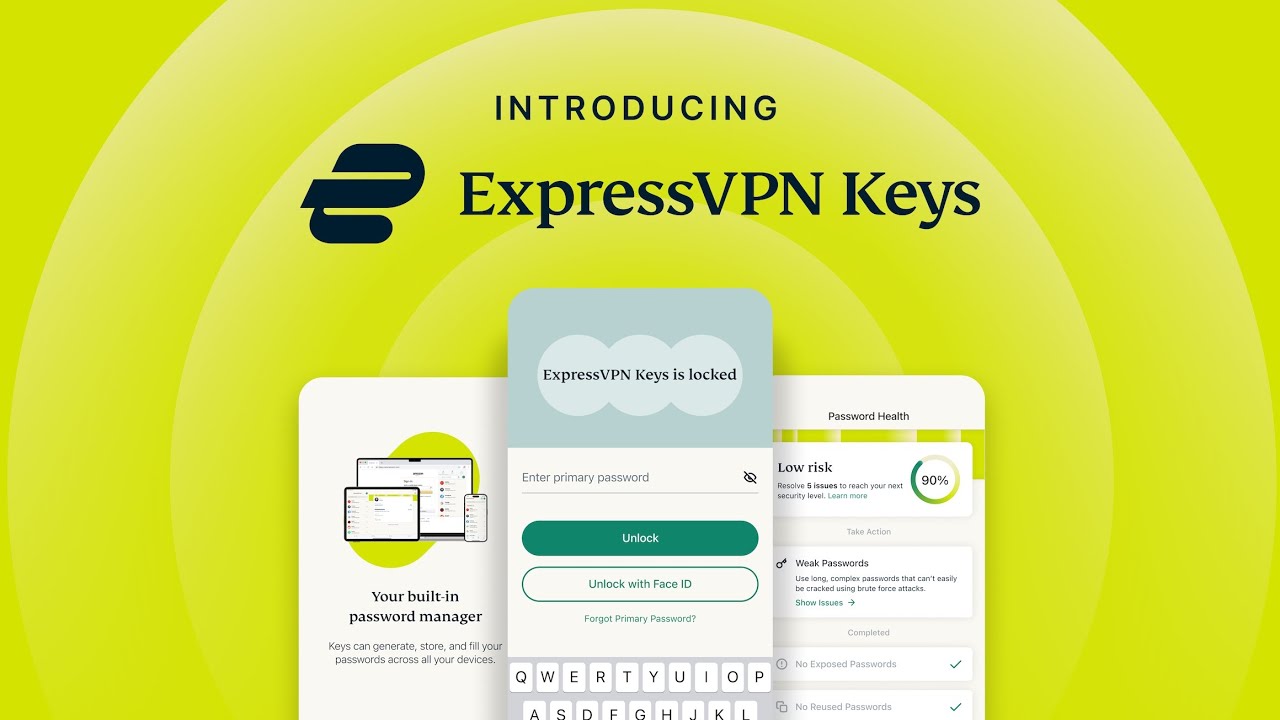 ExpressVPN Keys: Pengelola kata sandi yang sederhana nan aman